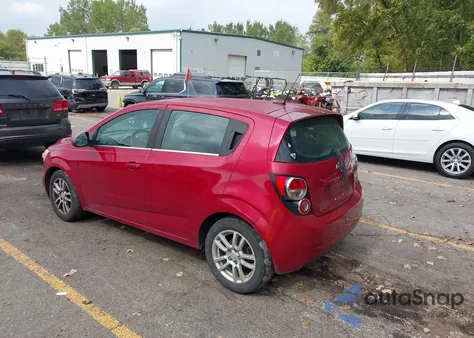 2013 Chevrolet Sonic Lt Auto from USA, damaged, VIN 1G1JC6SH5D4172355